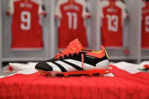 Arsenal Women V Everton Women 2023-24 Prints: Arsenal FC Unveils New Adidas Boots Ahead of Barclays Women's Super League Match Against Everton FC