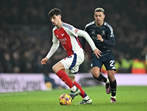 Arsenal V Aston Villa 2024-25 Prints: Arsenal FC v Aston Villa FC - Premier League