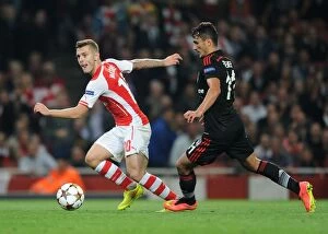 Images Dated 27th August 2014: Arsenal FC v Besiktas JK - UEFA Champions League Qualifying Play-Offs Round: Second Leg