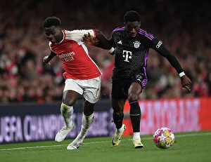 Arsenal V Bayern Munich 2023-24 Prints: Arsenal FC v FC Bayern München: Quarter-final First Leg - UEFA Champions League 2023/24 Arsenal FC v FC Bayern Munchen