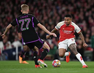 Arsenal V Bayern Munich 2023-24 Prints: Arsenal FC v FC Bayern München: Quarter-final First Leg - UEFA Champions League 2023/24 Arsenal FC v FC Bayern Munchen