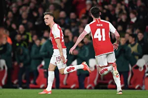 Arsenal V Bayern Munich 2023-24 Prints: Arsenal FC v FC Bayern München: Quarter-final First Leg - UEFA Champions League 2023/24 Arsenal FC v FC Bayern Munchen