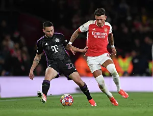 Arsenal V Bayern Munich 2023-24 Prints: Arsenal FC v FC Bayern München: Quarter-final First Leg - UEFA Champions League 2023/24 Arsenal FC v FC Bayern Munchen