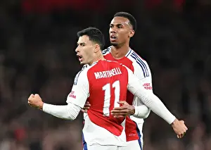 Arsenal V Shakhtar Donetsk 2024-25 Prints: Arsenal FC v FC Shakhtar Donetsk - UEFA Champions League 2024/25 League Phase MD3