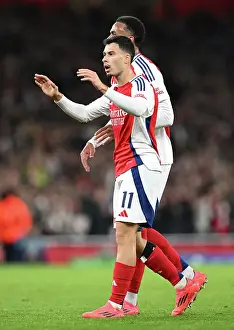 Arsenal V Shakhtar Donetsk 2024-25 Prints: Arsenal FC v FC Shakhtar Donetsk - UEFA Champions League 2024/25 League Phase MD3