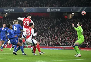 Arsenal V Dinamo Zagreb 2024-25 Prints: Arsenal FC v GNK Dinamo - UEFA Champions League 2024/25 League Phase MD7