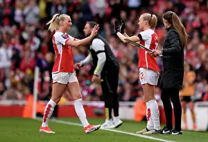 Arsenal Women V Leicester City 2023-24 Prints: Arsenal FC v Leicester City - Barclays Women's Super League