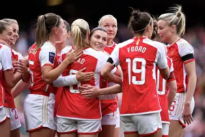 Arsenal Women V Leicester City 2023-24 Prints: Arsenal FC v Leicester City - Barclays Women's Super League
