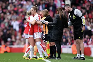Arsenal Women V Leicester City 2023-24 Prints: Arsenal FC v Leicester City - Barclays Women's Super League