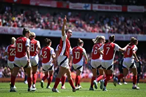 Arsenal Women V Manchester United Women 2024-25 Prints: Arsenal FC v Manchester United FC - Barclays Women's Super League Arsenal FC v Manchester United FC - Barclays