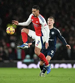 Arsenal V Manchester United 2024-25 Prints: Arsenal FC v Manchester United FC - Premier League