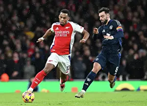 Arsenal V Manchester United 2024-25 Prints: Arsenal FC v Manchester United FC - Premier League