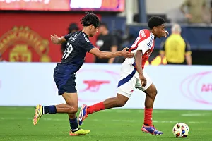 Arsenal V Manchester United Friendly Match 2024_25 Prints: Arsenal FC v Manchester United - Pre-Season Friendly