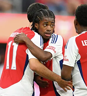 Arsenal V Manchester United Friendly Match 2024_25 Prints: Arsenal FC v Manchester United - Pre-Season Friendly