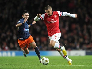 Images Dated 21st November 2012: Arsenal FC v Montpellier Herault SC - UEFA Champions League