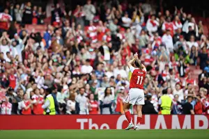 Arsenal Women V OL Lyonnes 1/2 Final 1st Leg 2025-26 Prints: Arsenal FC v OL Lyonnes - UEFA Women's Champions League 2025/26 Semi-Final First Leg Arsenal FC v OL Lyonnes