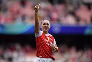 Arsenal Women V OL Lyonnes 1/2 Final 1st Leg 2025-26 Prints: Arsenal FC v OL Lyonnes - UEFA Women's Champions League 2025/26 Semi-Final First Leg Arsenal FC v OL Lyonnes