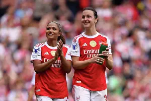 Arsenal Women V OL Lyonnes 1/2 Final 1st Leg 2025-26 Prints: Arsenal FC v OL Lyonnes - UEFA Women's Champions League 2025/26 Semi-Final First Leg Arsenal FC v OL Lyonnes