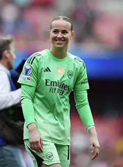 Arsenal Women V OL Lyonnes 1/2 Final 1st Leg 2025-26 Prints: Arsenal FC v OL Lyonnes - UEFA Women's Champions League 2025/26 Semi-Final First Leg Arsenal FC v OL Lyonnes
