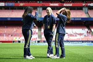 Arsenal Women V OL Lyonnes 1/2 Final 1st Leg 2025-26 Prints: Arsenal FC v OL Lyonnes - UEFA Women's Champions League 2025/26 Semi-Final First Leg Arsenal FC v OL Lyonnes
