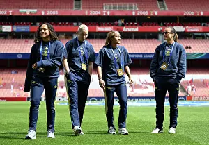 Arsenal Women V OL Lyonnes 1/2 Final 1st Leg 2025-26 Prints: Arsenal FC v OL Lyonnes - UEFA Women's Champions League 2025/26 Semi-Final First Leg Arsenal FC v OL Lyonnes