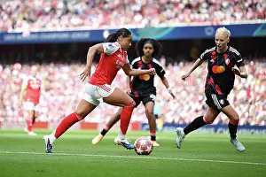 Arsenal Women V OL Lyonnes 1/2 Final 1st Leg 2025-26 Prints: Arsenal FC v OL Lyonnes - UEFA Women's Champions League 2025/26 Semi-Final First Leg Arsenal FC v OL Lyonnes