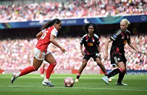 Arsenal Women V OL Lyonnes 1/2 Final 1st Leg 2025-26 Prints: Arsenal FC v OL Lyonnes - UEFA Women's Champions League 2025/26 Semi-Final First Leg Arsenal FC v OL Lyonnes
