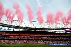 Arsenal Women V OL Lyonnes 1/2 Final 1st Leg 2025-26 Prints: Arsenal FC v OL Lyonnes - UEFA Women's Champions League 2025/26 Semi-Final First Leg Arsenal FC v OL Lyonnes