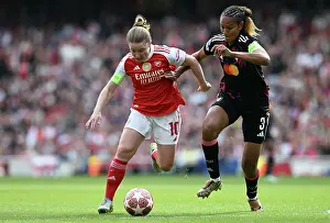 Arsenal Women V OL Lyonnes 1/2 Final 1st Leg 2025-26 Prints: Arsenal FC v OL Lyonnes - UEFA Women's Champions League 2025/26 Semi-Final First Leg Arsenal FC v OL Lyonnes
