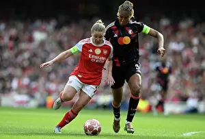 Arsenal Women V OL Lyonnes 1/2 Final 1st Leg 2025-26 Prints: Arsenal FC v OL Lyonnes - UEFA Women's Champions League 2025/26 Semi-Final First Leg Arsenal FC v OL Lyonnes