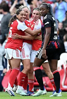 Arsenal Women V OL Lyonnes 1/2 Final 1st Leg 2025-26 Prints: Arsenal FC v OL Lyonnes - UEFA Women's Champions League 2025/26 Semi-Final First Leg Arsenal FC v OL Lyonnes
