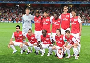 Arsenal v Olympiacos 2011-12 Collection: Arsenal FC v Olympiacos FC - UEFA Champions League