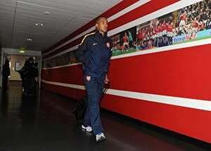 Arsenal v Olympiacos 2012-13 Collection: Arsenal FC v Olympiacos FC - UEFA Champions League