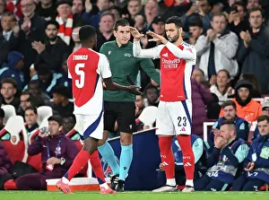 Paris St Germain Fc Prints: Arsenal FC v Paris Saint-Germain - UEFA Champions League 2024/25 League Phase MD2