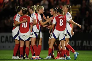 Arsenal Women V Rangers 2024-25 Prints: Arsenal FC v Rangers FC: UEFA Women's Champions League First Round Mini-Tournament