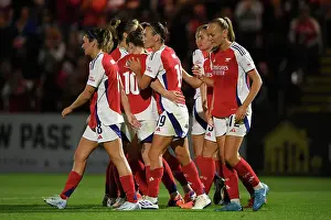 Arsenal Women V Rangers 2024-25 Prints: Arsenal FC v Rangers FC: UEFA Women's Champions League First Round Mini-Tournament