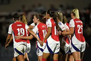 Arsenal Women V Rangers 2024-25 Prints: Arsenal FC v Rangers FC: UEFA Women's Champions League First Round Mini-Tournament