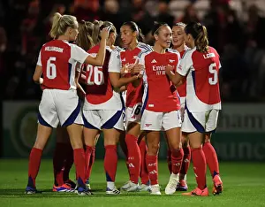 Arsenal Women V Rangers 2024-25 Prints: Arsenal FC v Rangers FC: UEFA Women's Champions League First Round Mini-Tournament