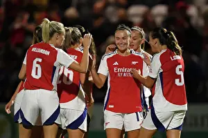 Arsenal Women V Rangers 2024-25 Prints: Arsenal FC v Rangers FC: UEFA Women's Champions League First Round Mini-Tournament