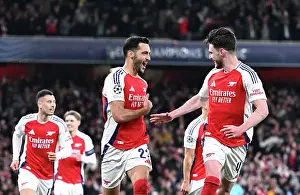 Arsenal V Real Madrid 24-25 Prints: Arsenal FC v Real Madrid C.F. - UEFA Champions League 2024/25 Quarter Final First Leg