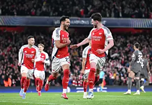 Arsenal V Real Madrid 24-25 Prints: Arsenal FC v Real Madrid C.F. - UEFA Champions League 2024/25 Quarter Final First Leg