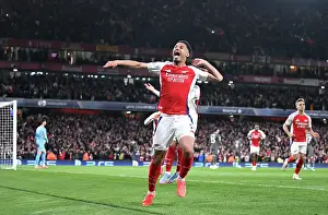 Arsenal V Real Madrid 24-25 Prints: Arsenal FC v Real Madrid C.F. - UEFA Champions League 2024/25 Quarter Final First Leg