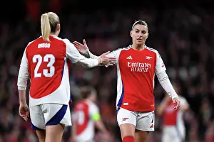 Arsenal Women V Real Madrid Women 2024-25 Prints: Arsenal FC v Real Madrid CF - UEFA Women's Champions League Quarter Finals Second Leg Arsenal FC v Real Madrid CF