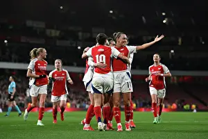 Arsenal Women V Real Madrid Women 2024-25 Prints: Arsenal FC v Real Madrid CF - UEFA Women's Champions League Quarter Finals Second Leg Arsenal FC v Real Madrid CF