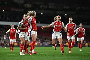 Arsenal Women V Real Madrid Women 2024-25 Prints: Arsenal FC v Real Madrid CF - UEFA Women's Champions League Quarter Finals Second Leg Arsenal FC v Real Madrid CF