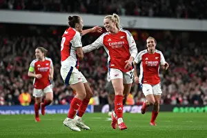 Arsenal Women V Real Madrid Women 2024-25 Prints: Arsenal FC v Real Madrid CF - UEFA Women's Champions League Quarter Finals Second Leg Arsenal FC v Real Madrid CF