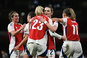Arsenal Women V Real Madrid Women 2024-25 Prints: Arsenal FC v Real Madrid CF - UEFA Women's Champions League Quarter Finals Second Leg Arsenal FC v Real Madrid CF