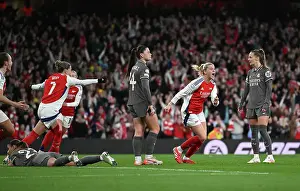 Arsenal Women V Real Madrid Women 2024-25 Prints: Arsenal FC v Real Madrid CF - UEFA Women's Champions League Quarter Finals Second Leg Arsenal FC v Real Madrid CF