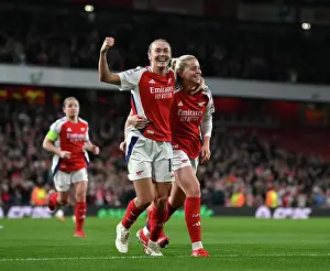 Arsenal Women V Real Madrid Women 2024-25 Prints: Arsenal FC v Real Madrid CF - UEFA Women's Champions League Quarter Finals Second Leg Arsenal FC v Real Madrid CF