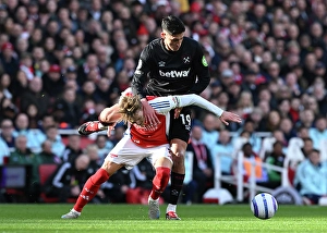 Arsenal V West Ham United 2024-25 Prints: Arsenal FC v West Ham United FC - Premier League
